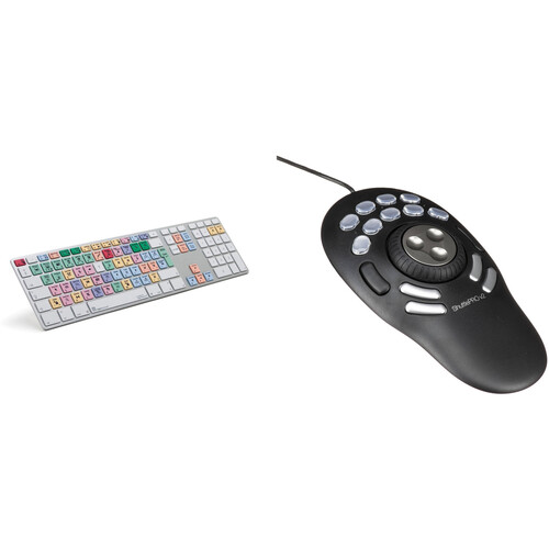 Logickeyboard Logic Keyboard Apple Final Cut Pro Keyboard with Contour ShuttlePRO v2