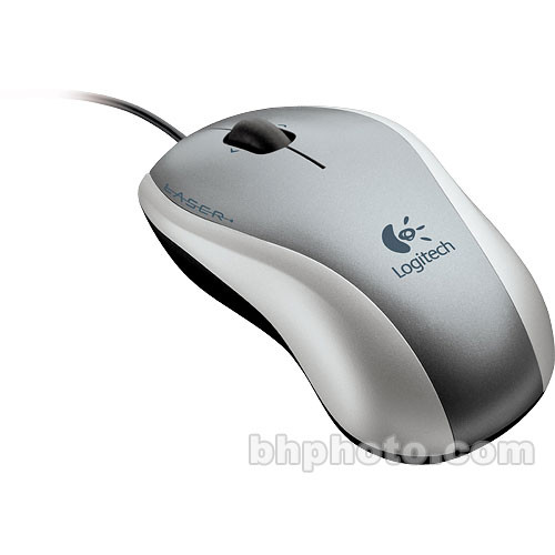 Logitech V150 Laser Mouse for Notebooks - USB