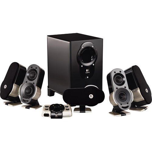 Logitech G51 5.1 Channel Surround Sound Speaker System - 155W