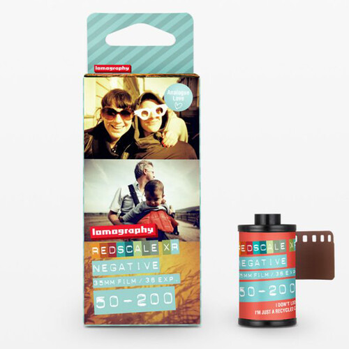 Lomography Redscale XR 50-200 Color Negative Film (35mm Roll Film, 36 Exposures, 3-Pack)