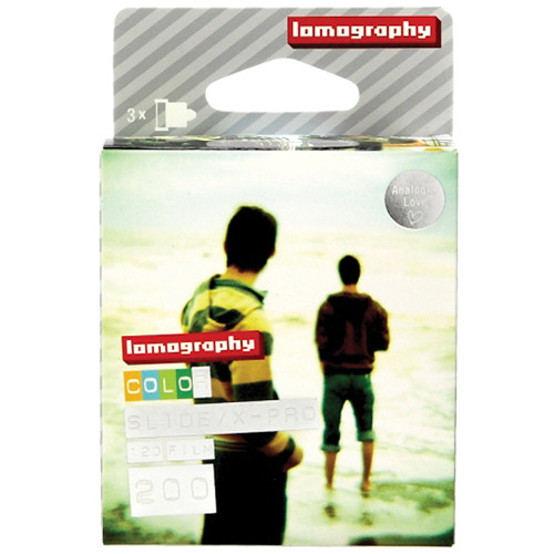 Lomography X-Pro Slide 200 Color Transparency Film (120 Roll Film, 3 Pack)