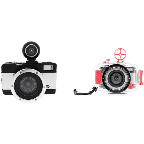 Lomography Fisheye Submarine UW Housing with Lomo Fisheye No. 2 35mm Camera