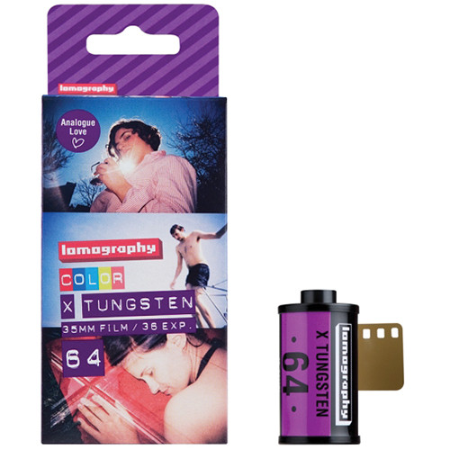 Lomography X Tungsten 64 Color Slide Film (35mm, 36 Exposure, 3 Rolls)