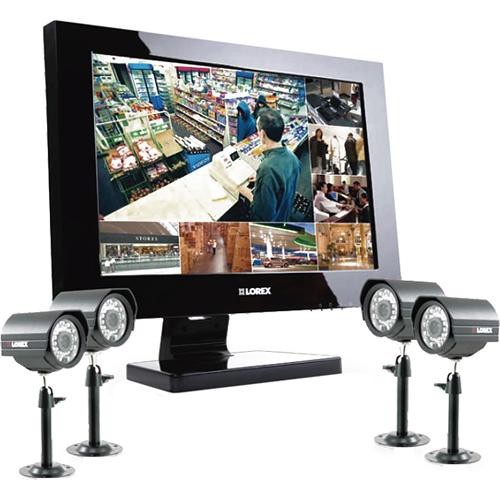 Lorex L20WD804321 All-In-One Professional Digital 20" Wide Screen LCD w/Built-In DVR