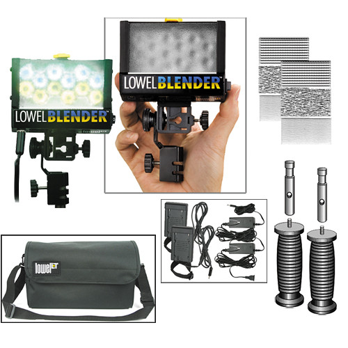 Lowel Blender Duo AC/DC Pack (120/240 VAC / 12 VDC)