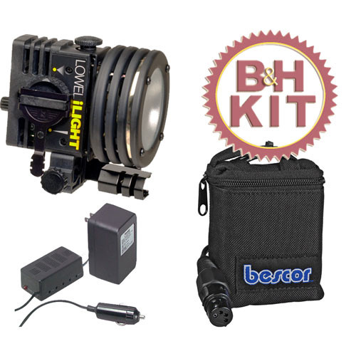 Lowel ID Light NiMH Kit, Four-Pin XLR Connector (12VDC)