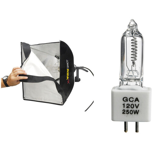 Lowel Rifa-Lite EX44 Softbox 250W Light with Lamp (120-240 VAC/12 VDC)