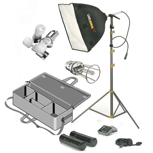 Lowel Rifa 55 eXtra/Flo Kit, LB-35 Soft Case