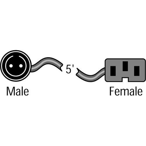 Lowel Cable for Omni, 30V DC - 5'