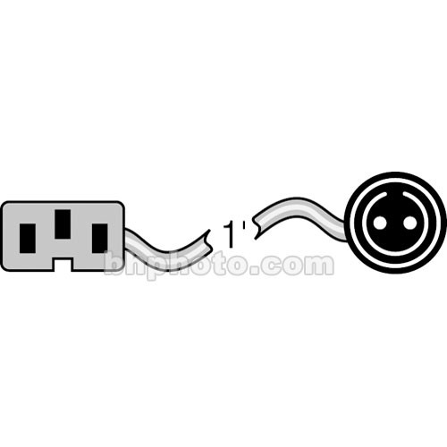 Lowel 30V Adapter Cable for Pro-Light - 1'
