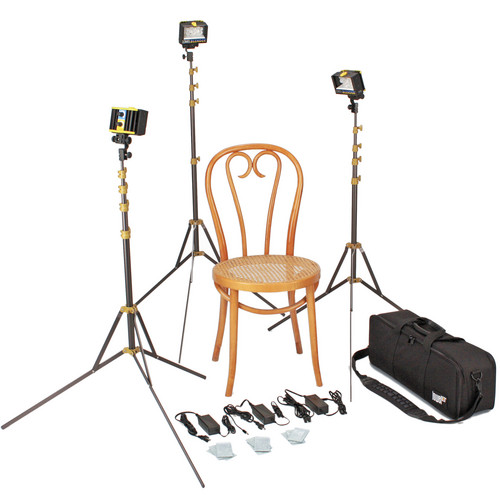 Lowel Blender 3-Light LED Kit with Soft Case