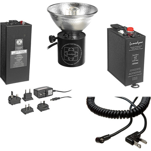Kit Flash Lumedyne 3x400w - 2 Têtes - Batteries Neuves - Occasion