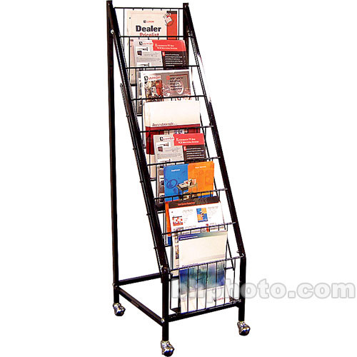 Luxor Wire Literature Rack
