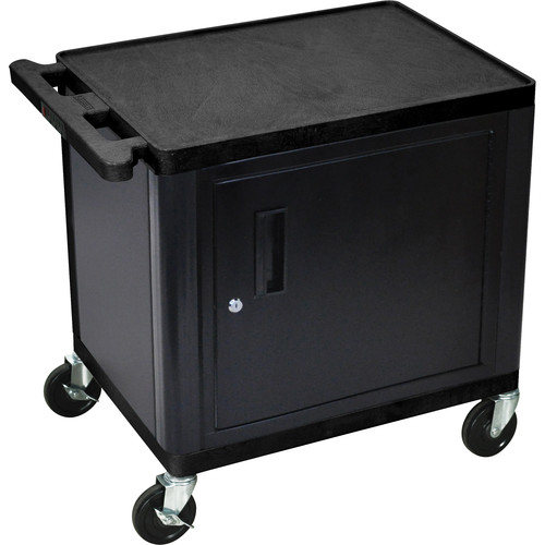Luxor 26" LP TABLE w/ELCTRC/CBNT (BLK/GRY)
