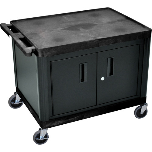 Luxor 27" LP Table 32x24" w/Cabinet (Black)
