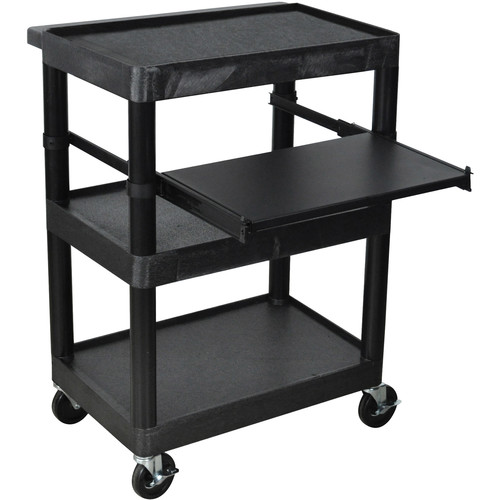 Luxor Laptop Computer Work/Presentation Station, Model LT34  (Black)