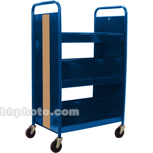 Luxor Book Truck, MT12-2RBC-Royal Blue  with Camel Stripe