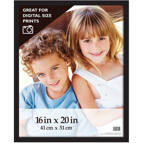 MCS Gallery Wood Frame (Black, 16 x 20")