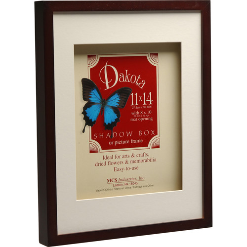 MCS Dakota Shadow Box (8x10, Walnut)