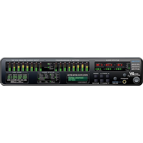 MOTU V4HD FireWire Video Interface 4026 B&H Photo Video