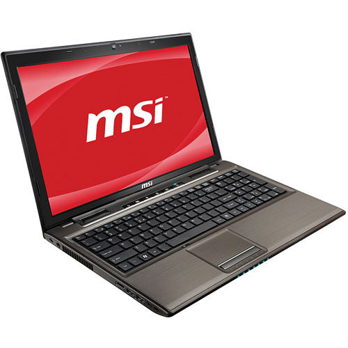 MSI GE620-021US 15.6" Laptop Computer (Hair-Line Brush Gray)