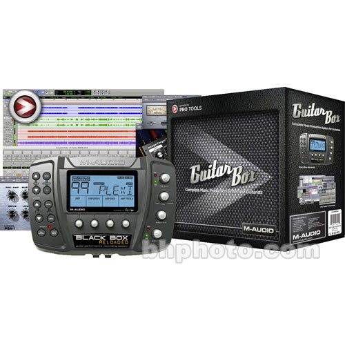 M-Audio Guitar Box - USB Interface Effects Processor with Pro Tools M-Powered