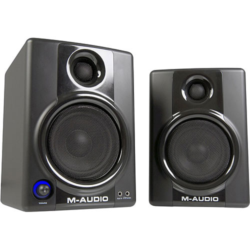 M-Audio Studiophile AV 40 - 20W 4" Two-Way Active Monitor (Pair)