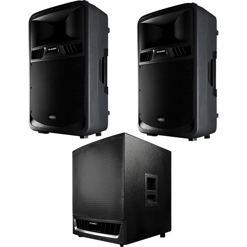 M-Audio Speaker Bundle - 2x GSR 12 Speakers & 1x 9925-65075-00