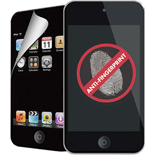 Macally Anti-fingerprint Screen Protection Overlay for iPod 4th Generation Media Player