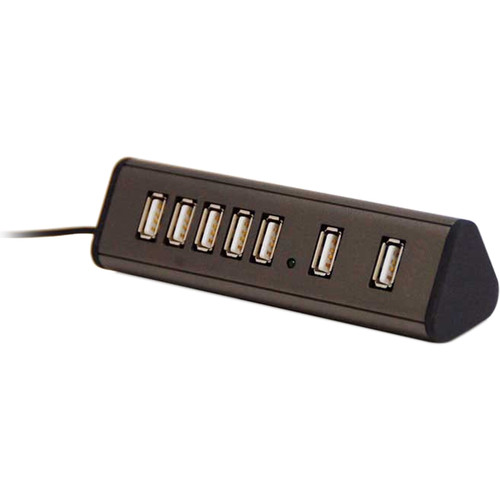 Macally TriHub 7-Port Hi-Speed USB 2.0 Hub for Mac & PC