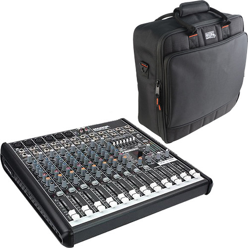 Mackie ProFX 12 12-Channel USB Sound Reinforcement Mixer with Bag Kit