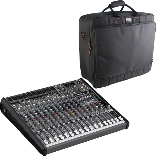 Mackie ProFX16 16-Channel USB Sound Reinforcement Mixer with Bag Kit