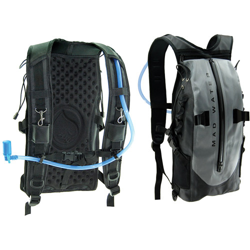 Mad Water Action Sports Waterproof Hydration Pack (Gray)