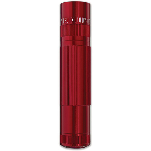 Maglite XL100 LED Flashlight (Red)
