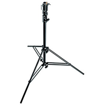 Manfrotto Stainless Steel Cine Stand with Leveling Leg (Black, 7')