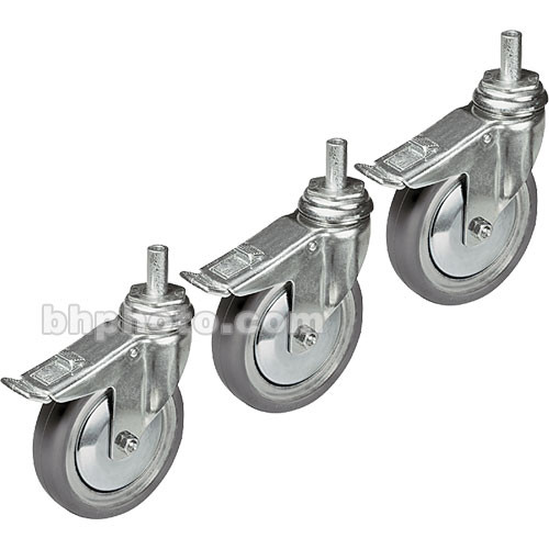 Manfrotto 251 Wheel Set with Brakes - for Wind-Up Stands