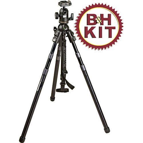 Manfrotto 458B NeoTec Pro Photo Tripod with 488RC2 Midi Ball Head