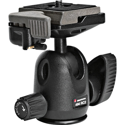 Manfrotto 494RC2 Mini Ball Head with 200PL-14 Quick Release Plate