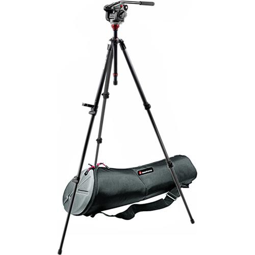 Manfrotto 501HDV,755CX3K MDeVe Carbon Fiber Tripod Kit (Black)