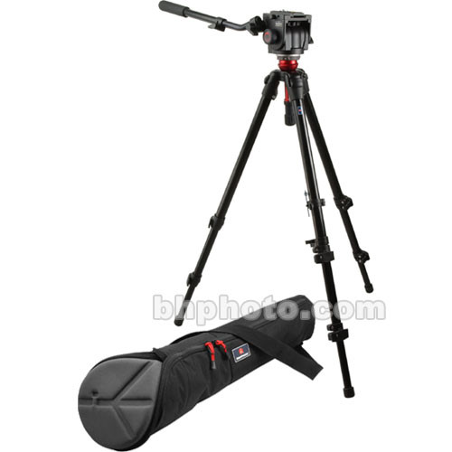 Manfrotto 745B Tripod Legs (Black) with 3460 Fluid Head 503745BK