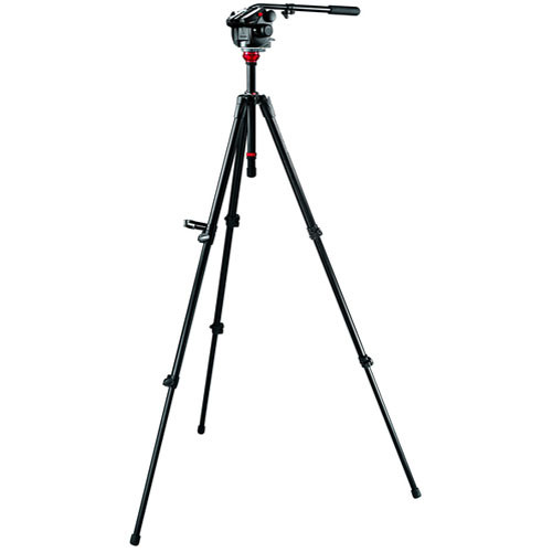 Manfrotto 503HDV,755XBK Pro Video Tripod System (Black)