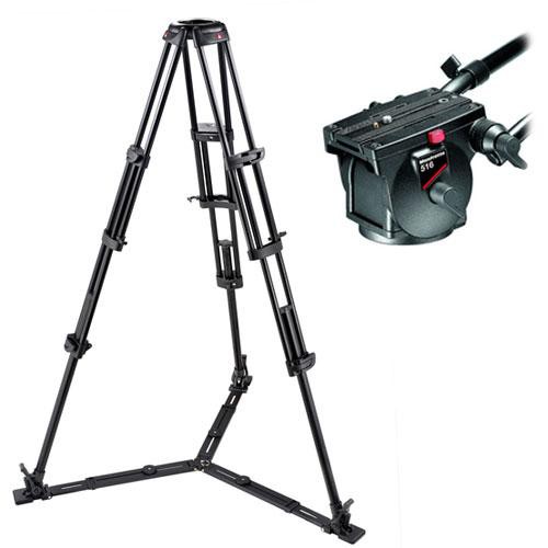 Manfrotto 516,545GBK Professional Video Tripod System with 516 Head (Black)