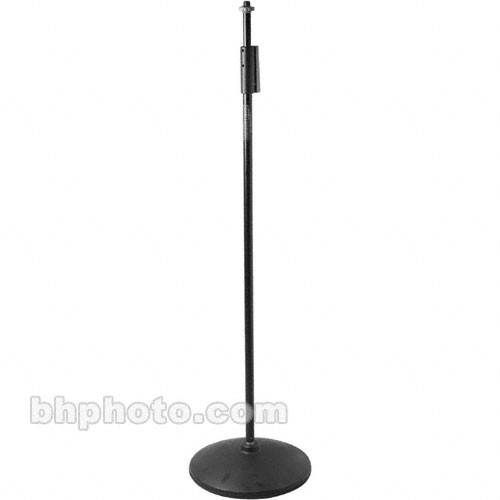 Manfrotto Squeeze-Release Microphone Stand with Base - (Black)