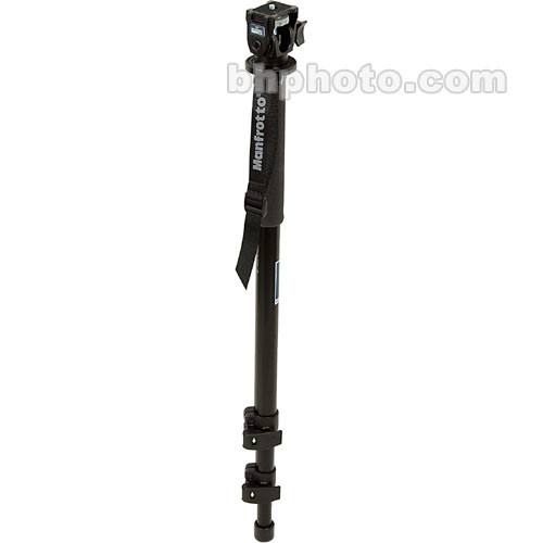 Manfrotto 679B 3 Section Monopod with 234 Swivel/Tilt Head- Supports 5.5 lb (2.5kg)