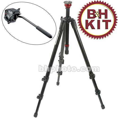 MANFROTT 755✕B Manfrotto 755XB MDeVe Aluminum Video Tripod 701RC2,755XBK B&H