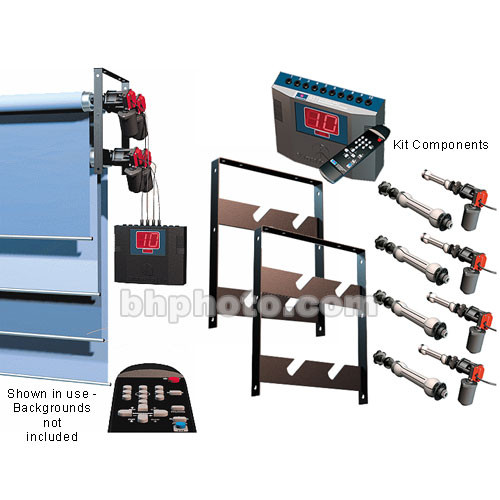 Manfrotto Motorized Background Expan Drive Kit for 4 Backgrounds (110VAC)