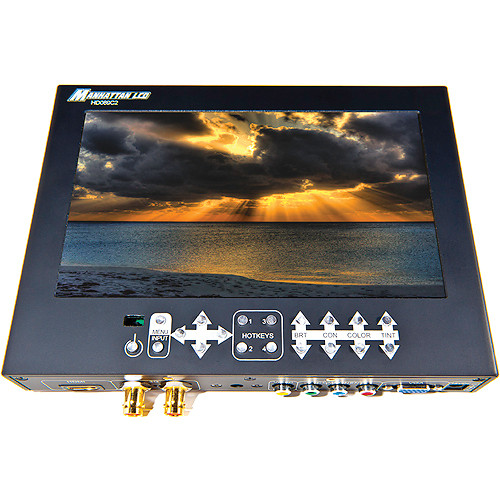 Manhattan LCD 8.9" HD Professional LCD Monitor with Panasonic Battery Plate