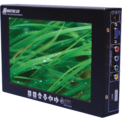 Manhattan LCD HD089C 8.9" HD Pro LCD Monitor with Panasonic Battery Plate