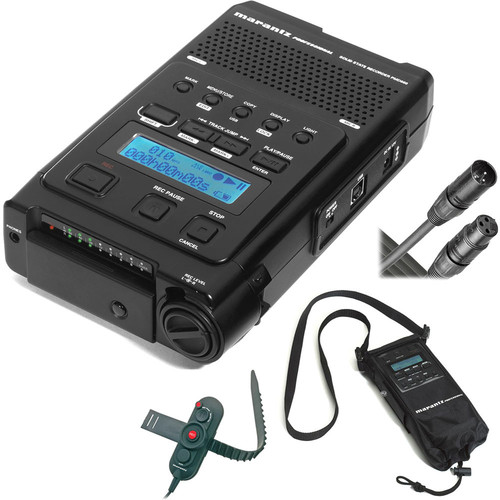 Marantz Professional PMD-660K - Portable Compact Flash Recorder Kit