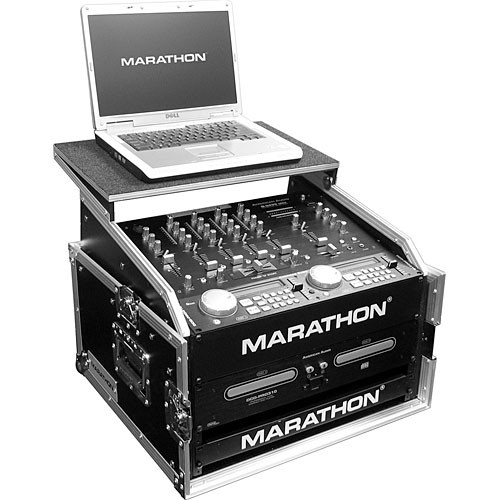 Marathon MA-M4ULT Flight Road Slant Mixer Combo with Laptop Case